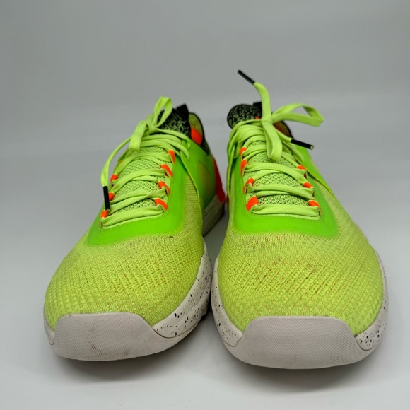 Under Armour Men's 12‎ TriBase Reign 4 Pro Green Orange Training Athletic Shoes - Picture 2 of 14